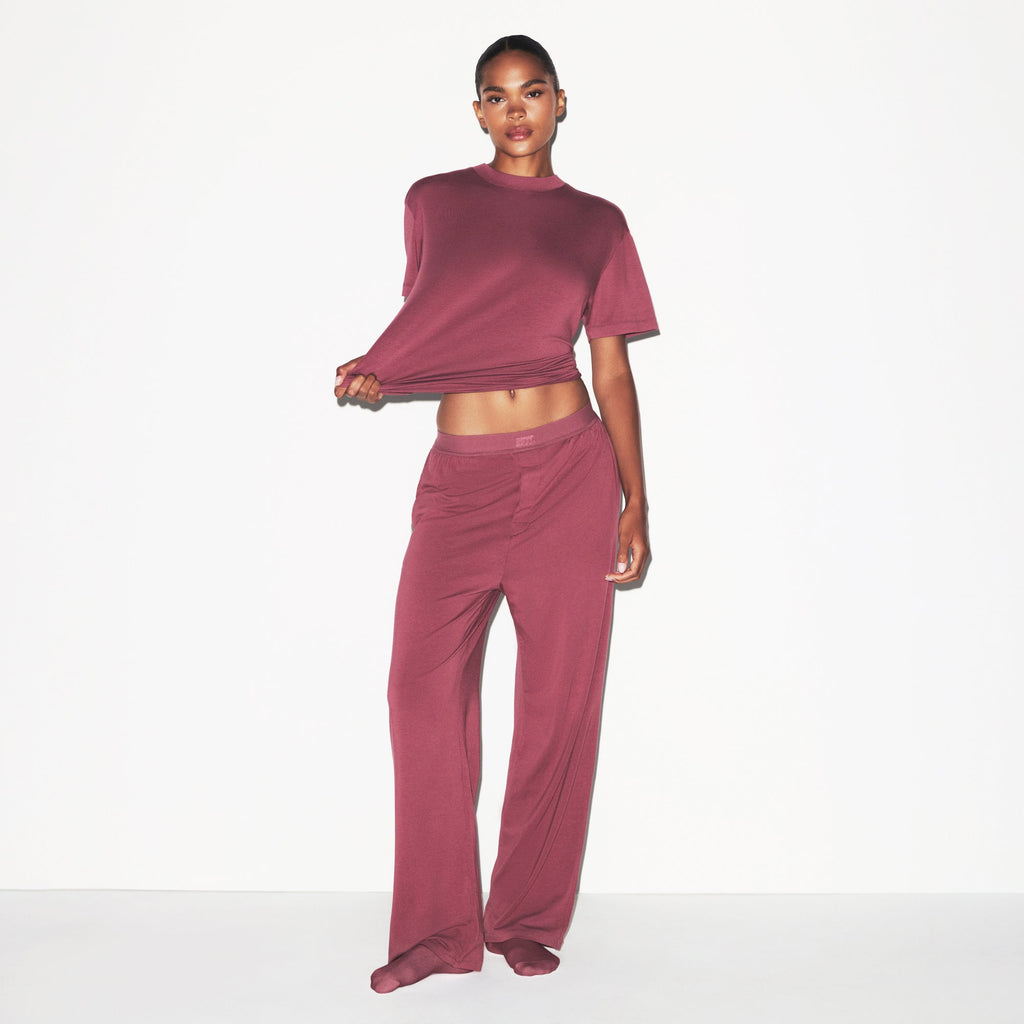 BOYFRIEND LOOSE PANT | BEET