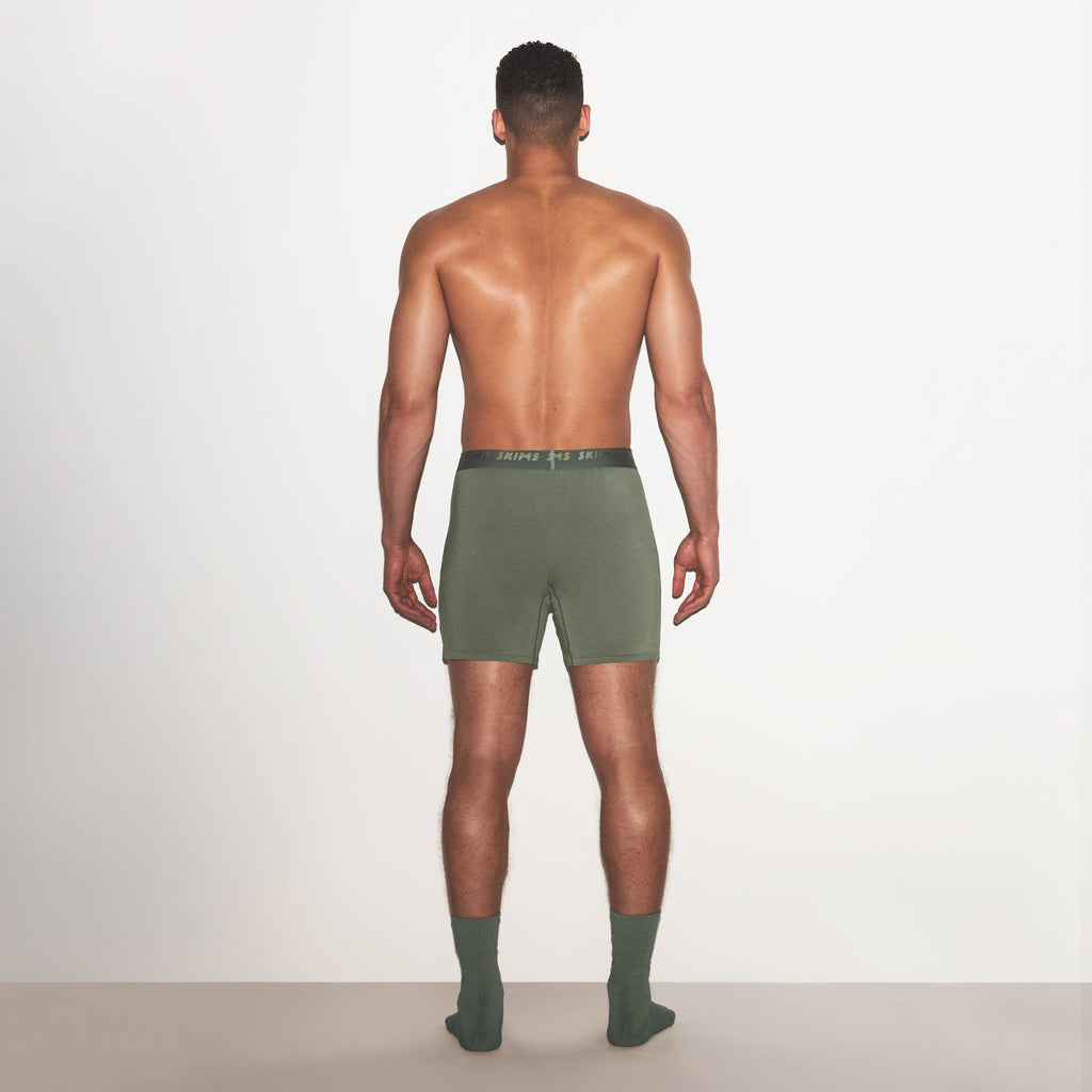 SKIMS STRETCH MENS KNIT BOXER | LAUREL