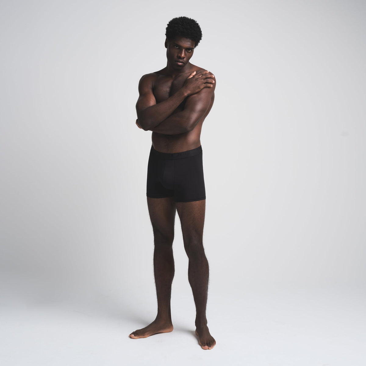SKIMS STRETCH MENS 3" BOXER BRIEF 5-PACK | OBSIDIAN