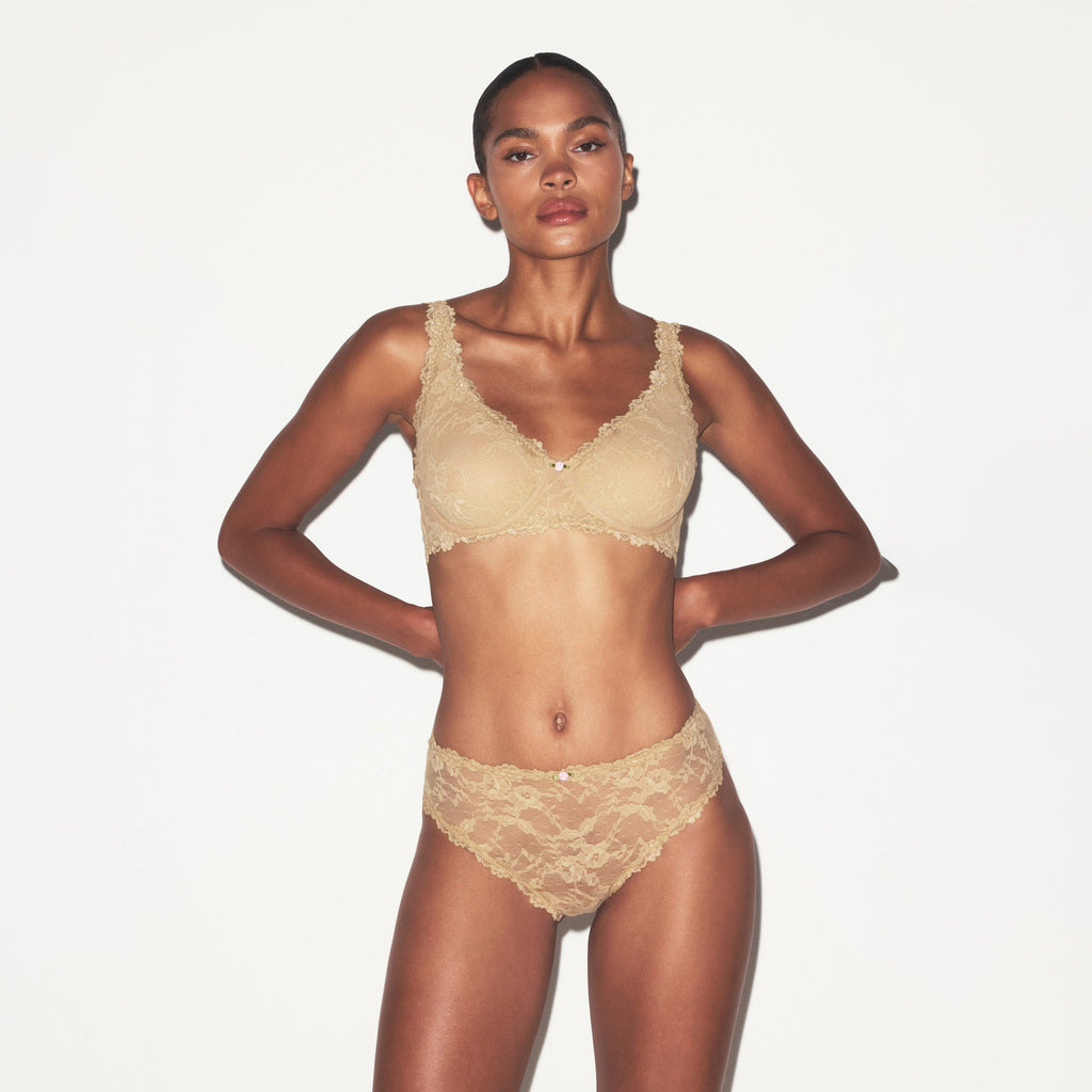 STRETCH LACE BRIEF | DELTA