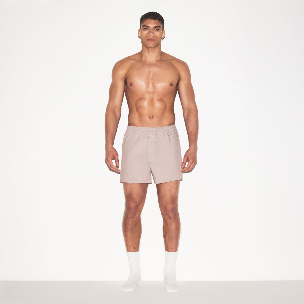 COTTON POPLIN MENS BOXER 3-PACK | LINEN MULTI