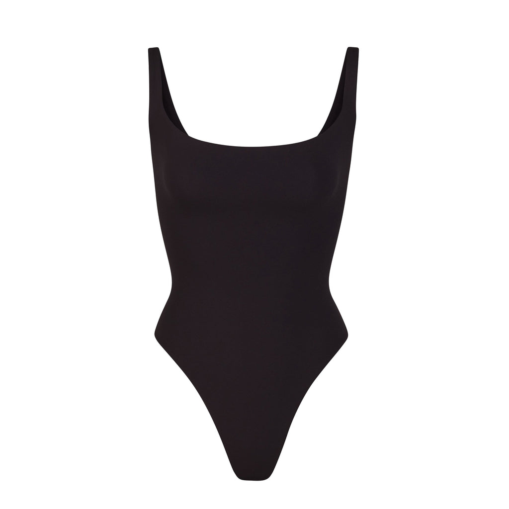 FITS EVERYBODY SQUARE NECK BODYSUIT | ONYX