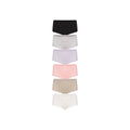 COTTON SEAMLESS JUNIORS BRIEF 6-PACK | BALLET WIND MULTI