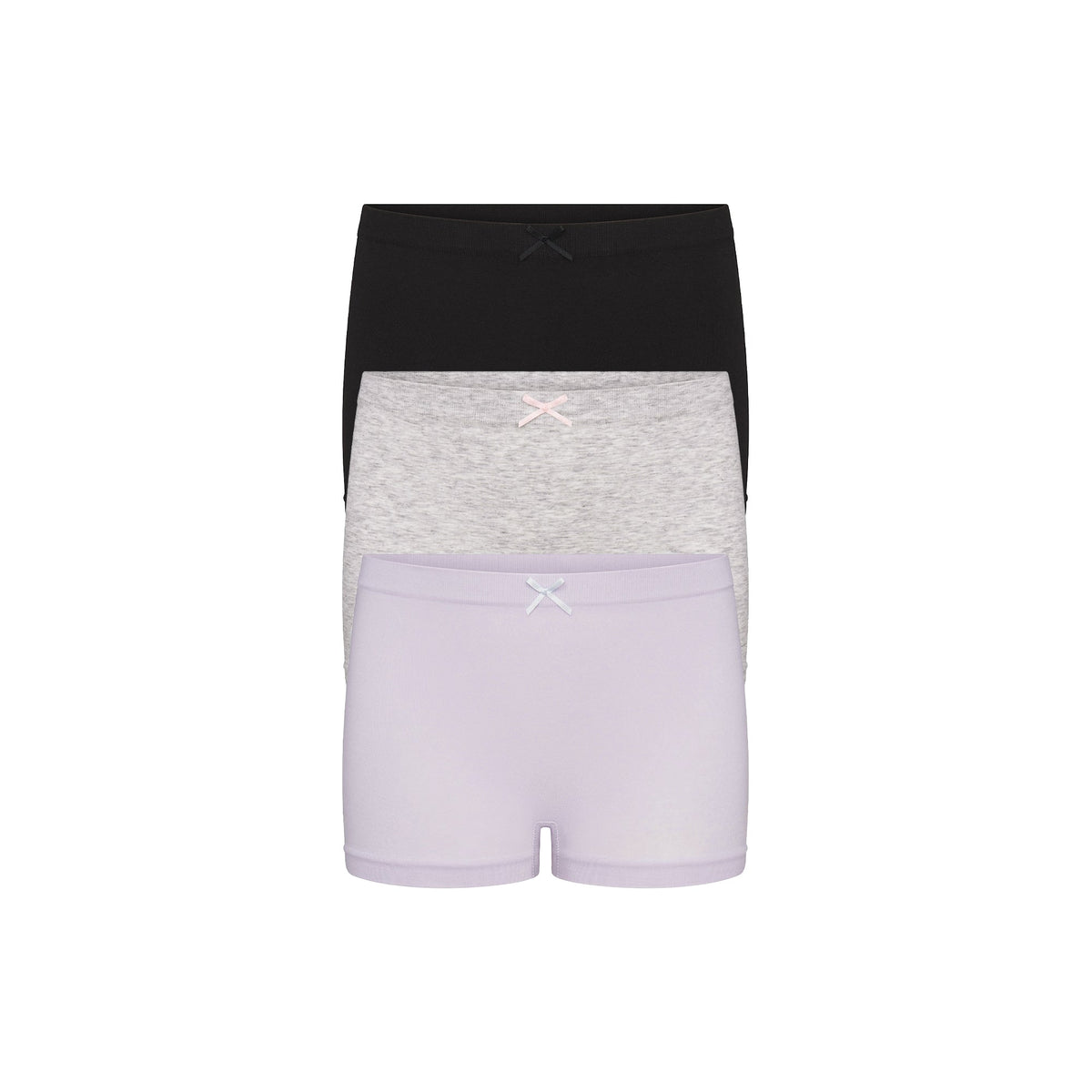 COTTON SEAMLESS JUNIORS BOY SHORT 3-PACK | WIND MULTI