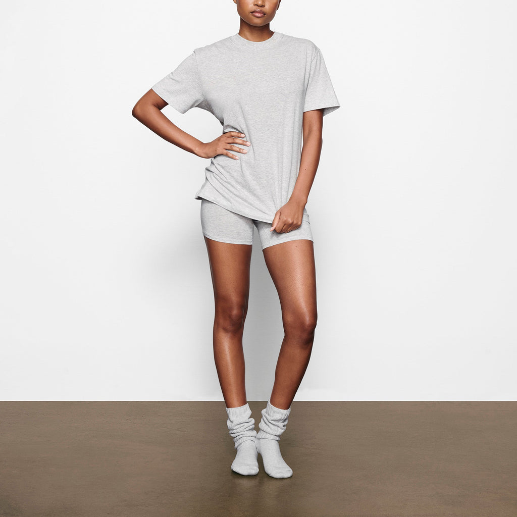 BOYFRIEND T-SHIRT | LIGHT HEATHER GREY