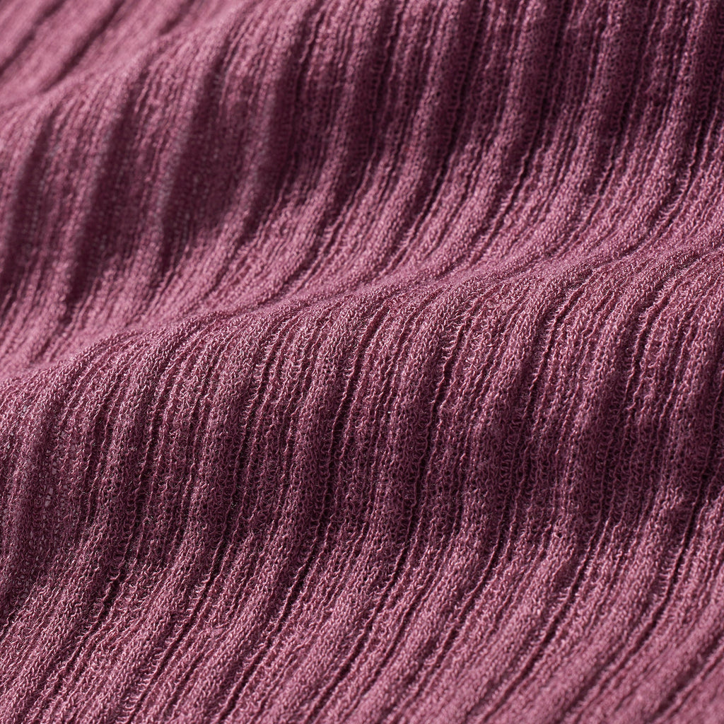 SHEER KNIT CAMI BODYSUIT | BEET