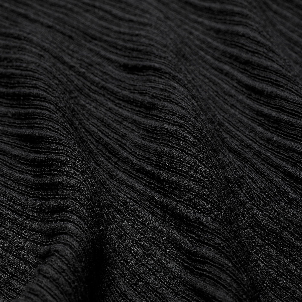 SHEER KNIT LONG CAMI DRESS | ONYX