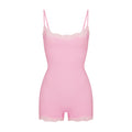 FITS EVERYBODY LACE ONESIE | BUBBLEGUM TONAL