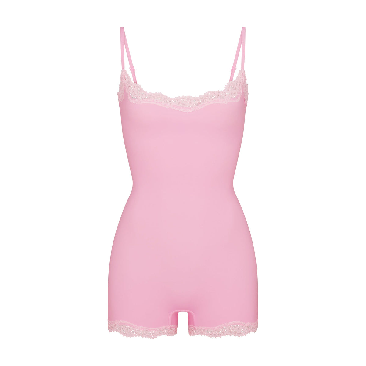 FITS EVERYBODY LACE ONESIE | BUBBLEGUM TONAL