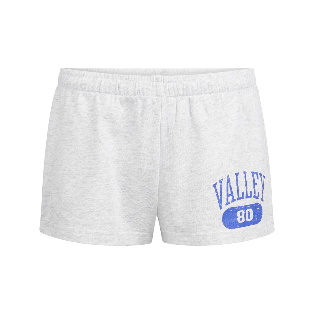 LIGHTWEIGHT FLEECE SHORT | LIGHT HEATHER GREY