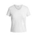 WORN IN JERSEY BABY V NECK TEE | LIGHT HEATHER GREY