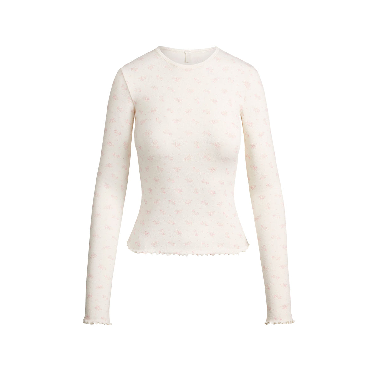 LOGO POINTELLE LONG SLEEVE SET | MARBLE HALITE FLORAL PRINT