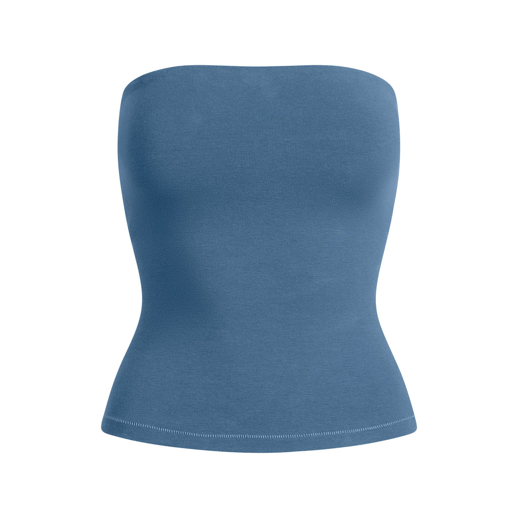 COTTON JERSEY TUBE TOP | HARBOR