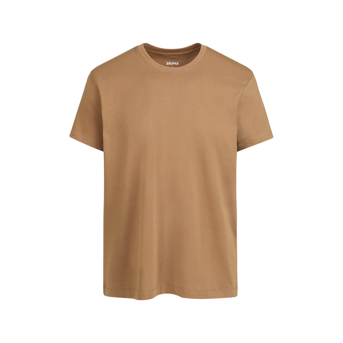 SKIMS COTTON MENS CLASSIC T-SHIRT | RUSSET