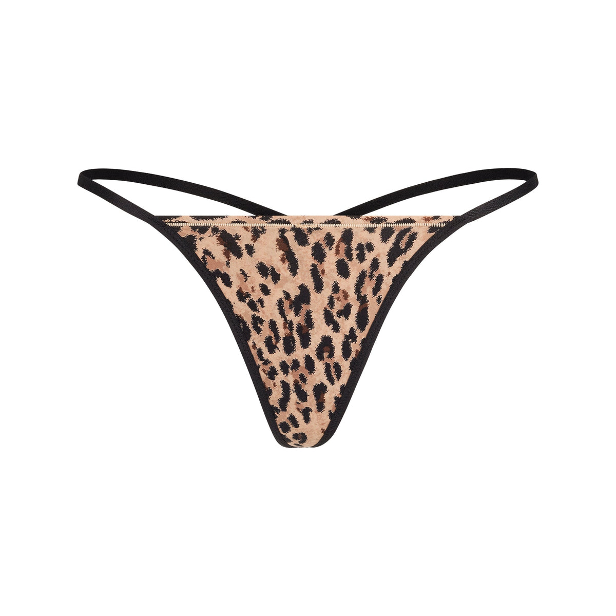 FITS EVERYBODY T-STRING THONG | SIENNA JAGUAR PRINT