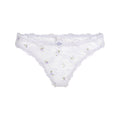 STRETCH LACE DIPPED THONG | WIND ROSEBUD PRINT