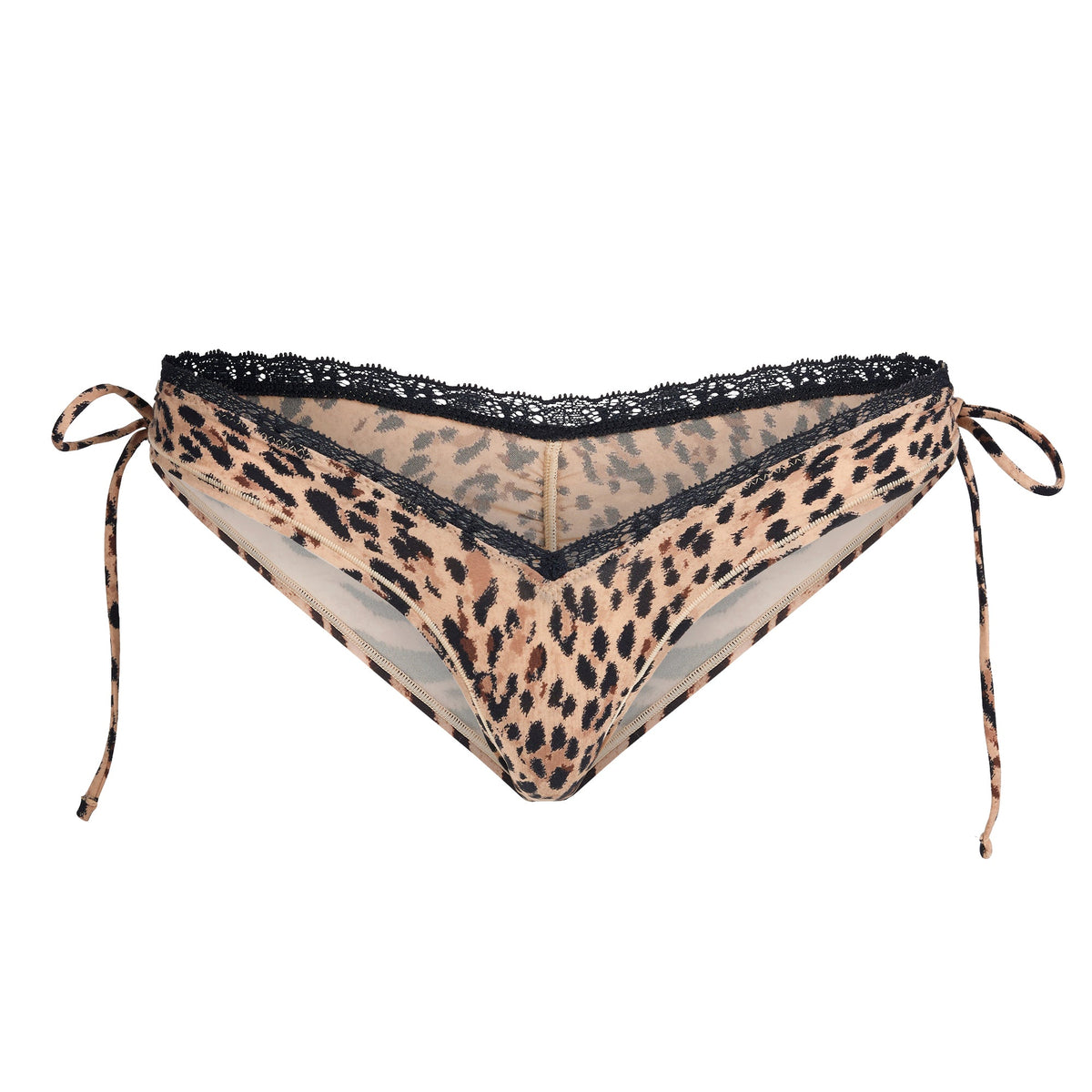 FITS EVERYBODY LACE MICRO TANGA | SIENNA JAGUAR PRINT